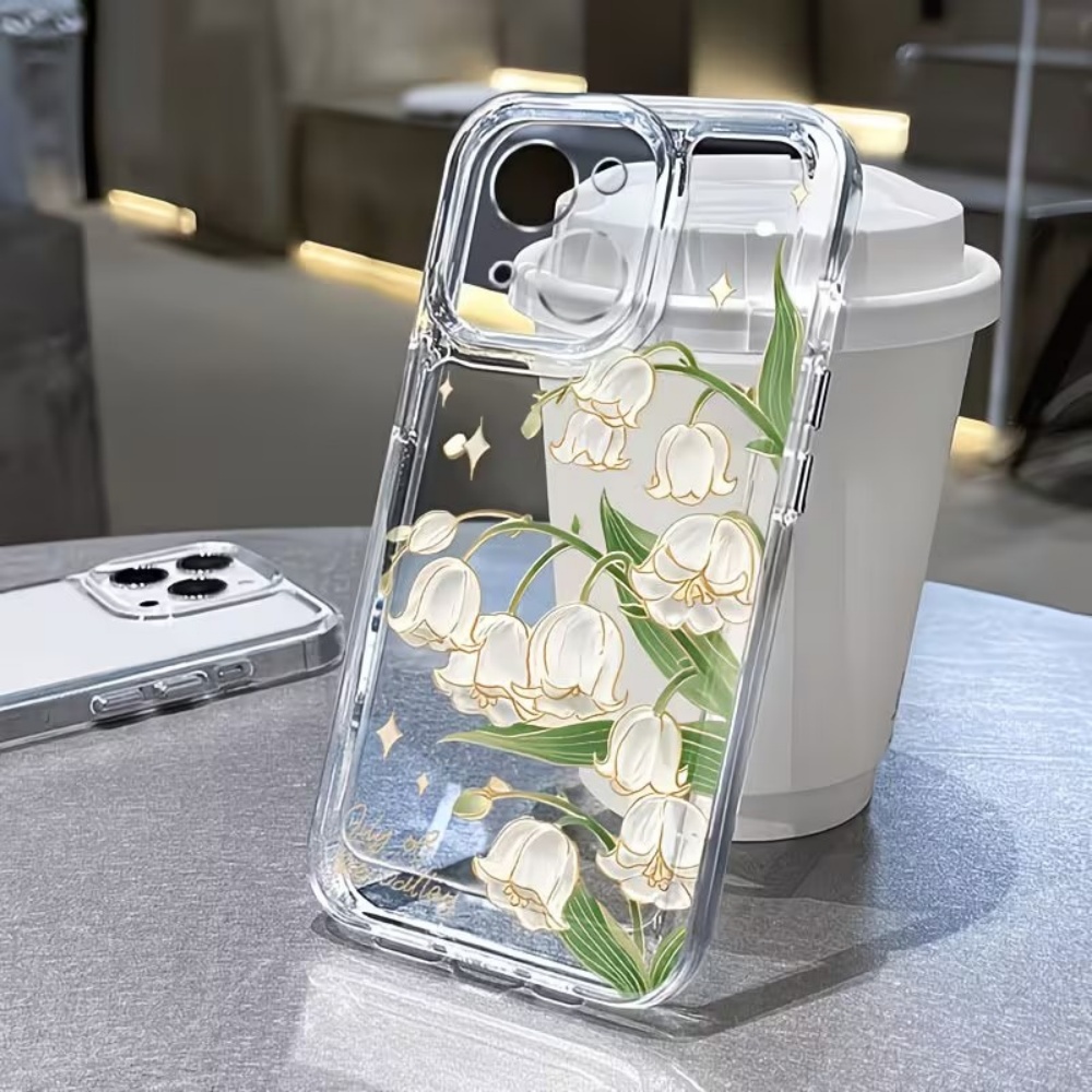 Apple Iphone 15 Pro Max - Casing Ponsel Vintage Lily of the