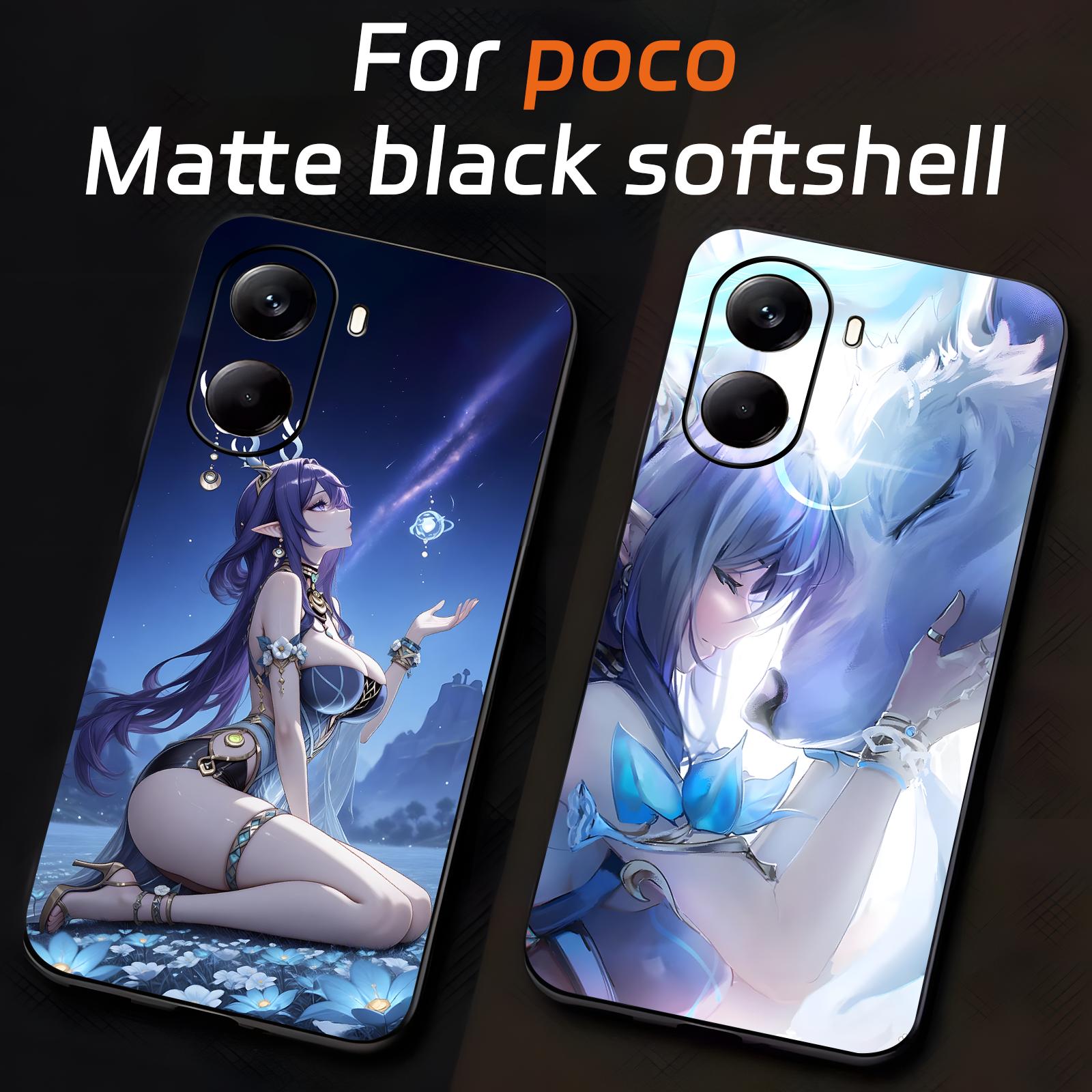 Xiaomi Poco X6 - Casing Telepon Genshin Impact Lauma untuk