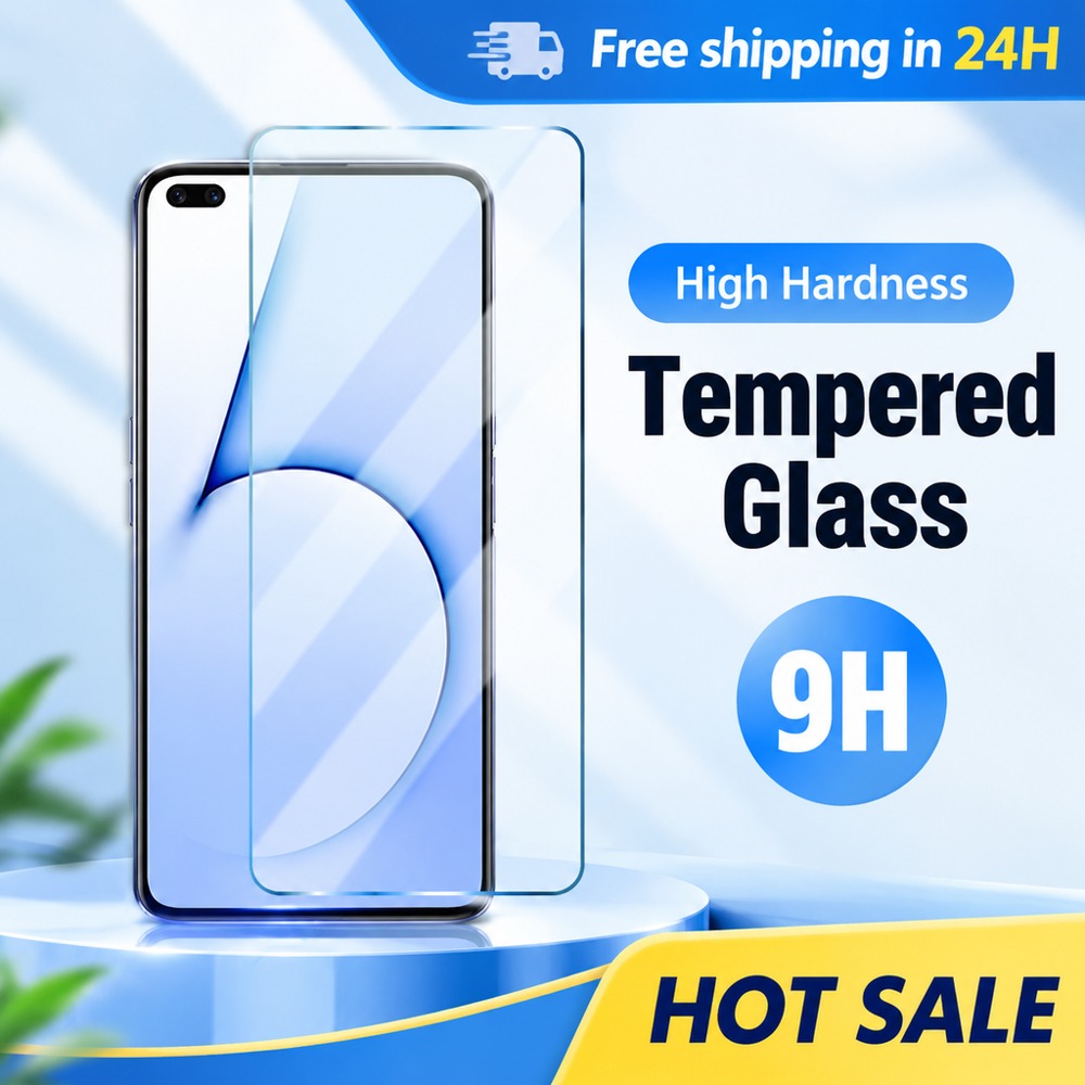 Realme C67 - 1 buah pelindung layar kaca tempered