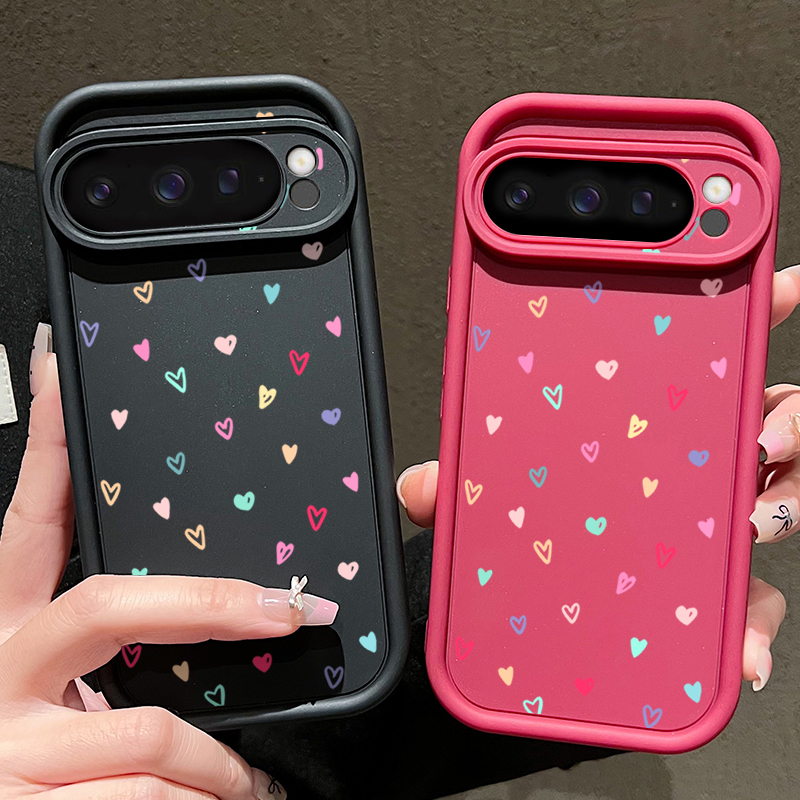 Casing Lunak Hati Kecil Berwar - Google Pixel 9 Pro ulasan dan harga