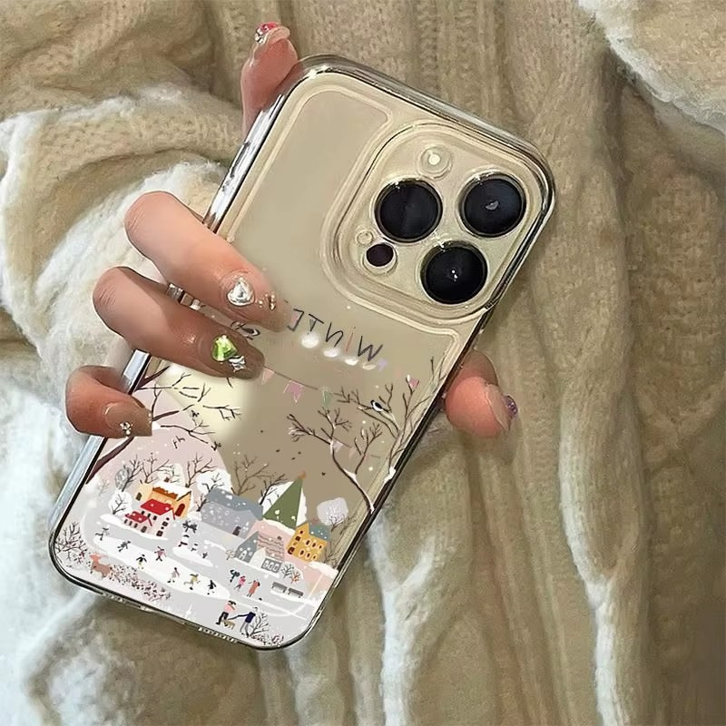 Casing Ponsel Motif Salju Musi - Samsung Galaxy A55 ulasan dan harga