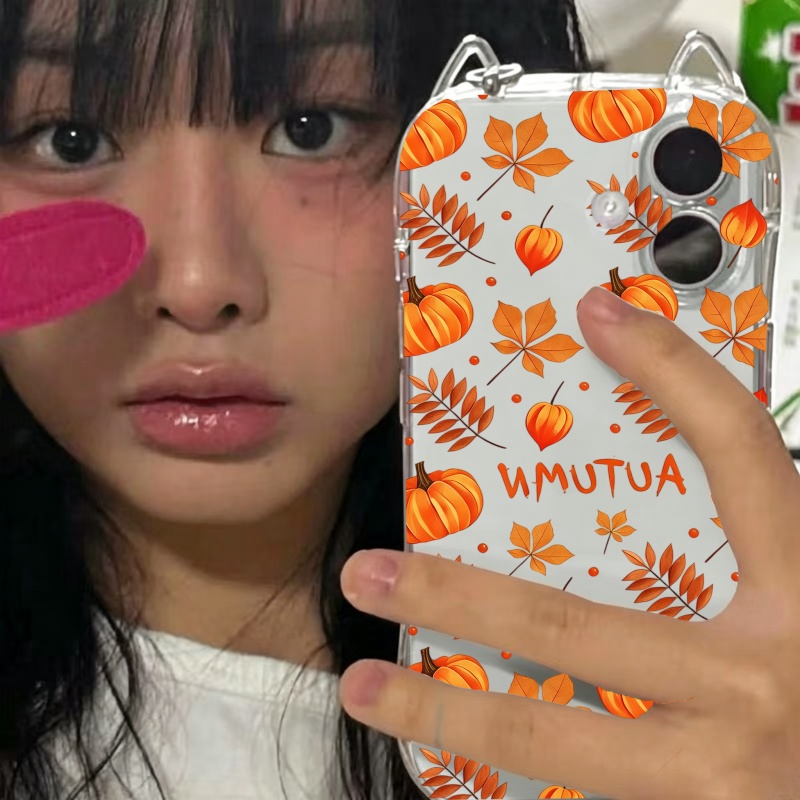 Casing Ponsel Motif Daun Gugur - Apple Iphone 15 Pro Max ulasan dan harga