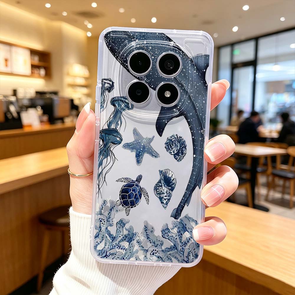 Casing Ponsel Motif Penyu Laut - Xiaomi Poco X6 ulasan dan harga